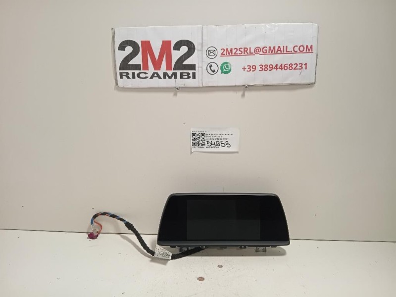 Display DI Navigazione 932212210 Bmw Serie 1 F20 Berlina 2015