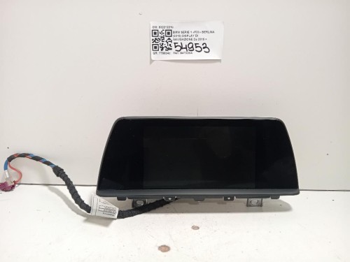Display DI Navigazione 932212210 Bmw Serie 1 F20 Berlina 2015