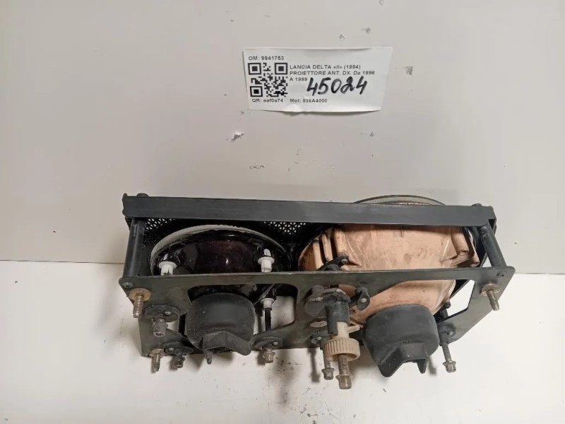 Proiettore ANT DX 9941753 Lancia Delta II 1994