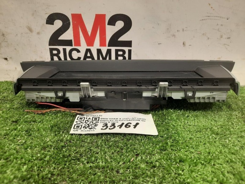 Display DI Navigazione 9210411 02 Bmw Serie 5 F07 GT 2010