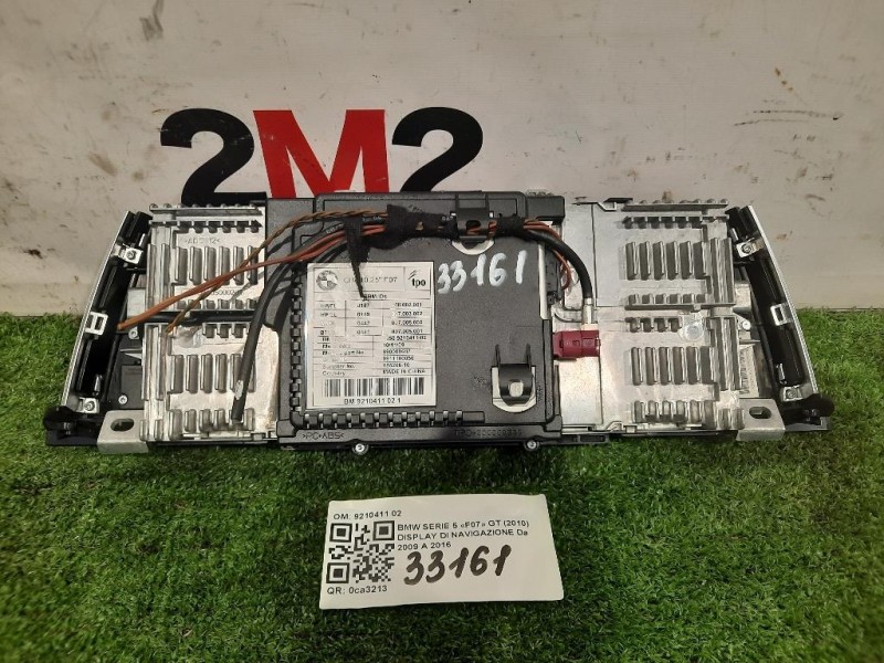 Display DI Navigazione 9210411 02 Bmw Serie 5 F07 GT 2010