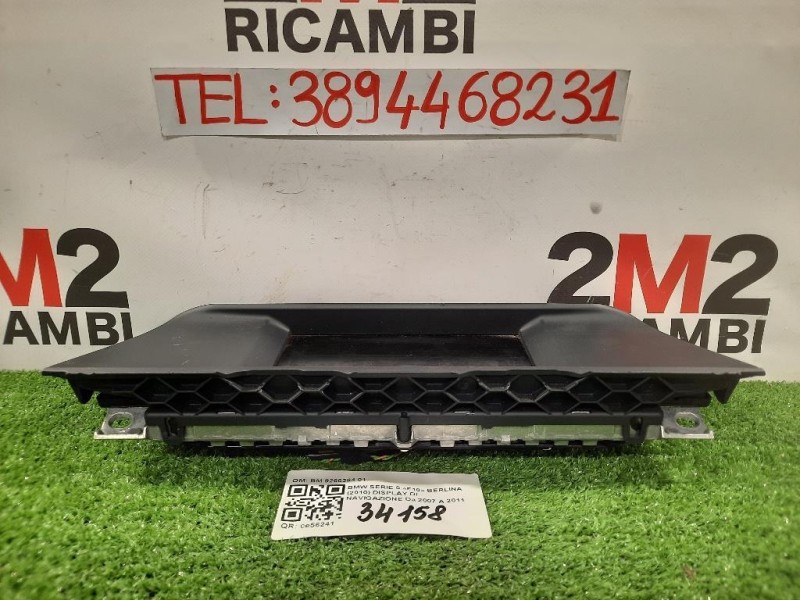 Display DI Navigazione BM 9266384 01 Bmw Serie 5 F10 Berlina 2010