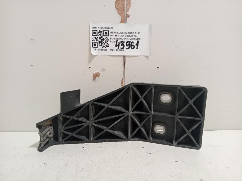 Staffa Sostegno Intparaurti POST DX A1668804600 Mercedes Classe GLE W166 2015