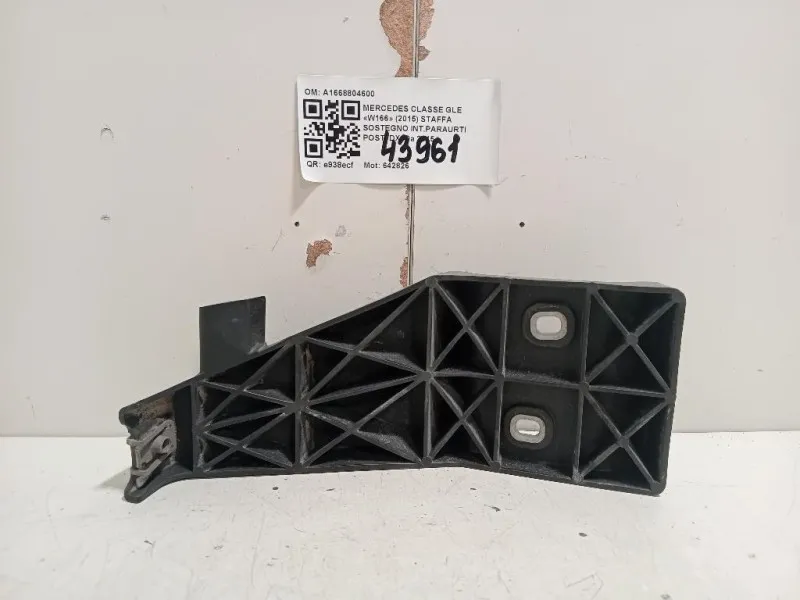 Staffa Sostegno Intparaurti POST DX A1668804600 Mercedes Classe GLE W166 2015