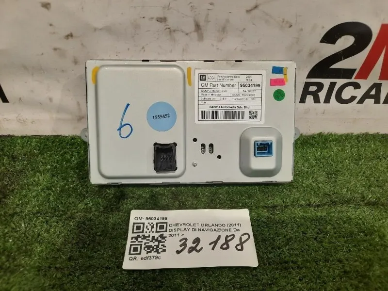 Display DI Navigazione 95034199 Chevrolet Orlando 2011