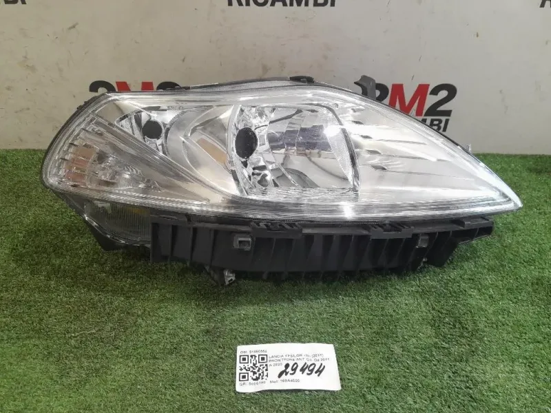 Proiettore ANT DX 51850554 Lancia Ypsilon III 2011