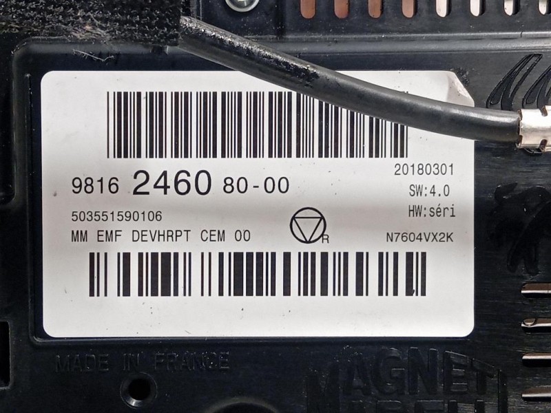 Display DI Navigazione 9816246080-00 Citroen DS3 2016