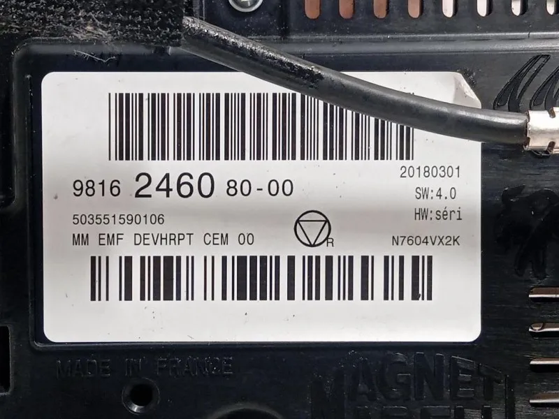 Display DI Navigazione 9816246080-00 Citroen DS3 2016