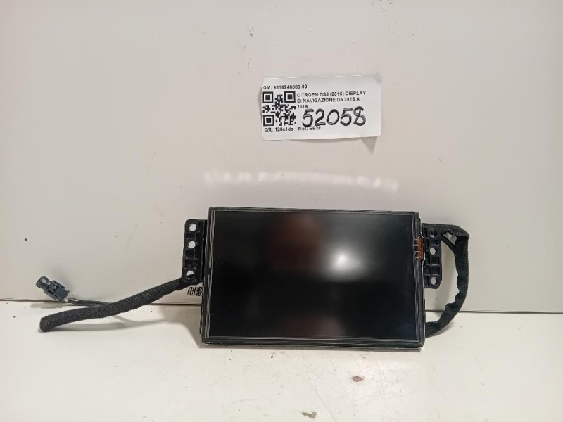 Display DI Navigazione 9816246080-00 Citroen DS3 2016