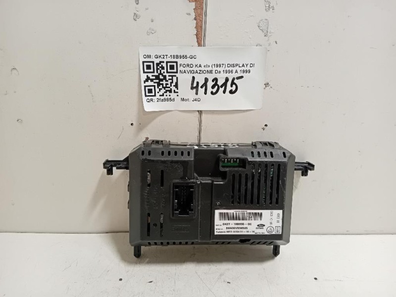Display DI Navigazione GK2T-18B955-GC Ford KA II 2009