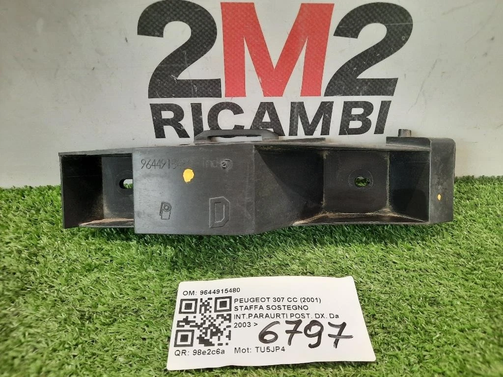Staffa Sostegno Intparaurti POST DX 9644915480 Peugeot 307 CC 2001