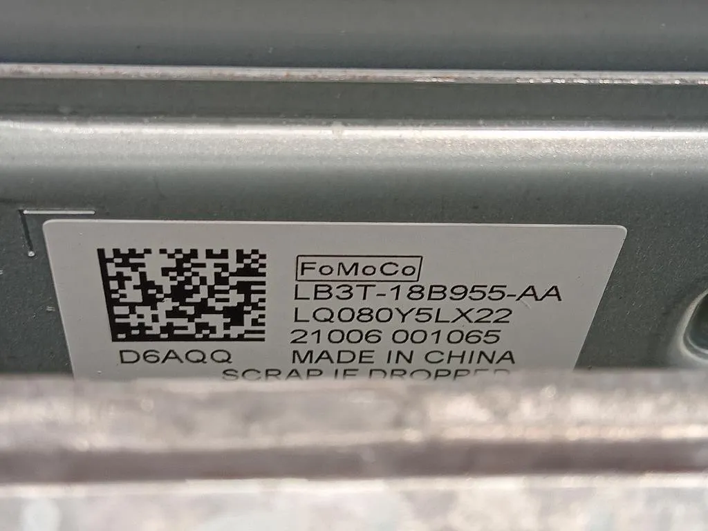 Display DI Navigazione LB3T-18B955-AA Ford Ranger IV 2012