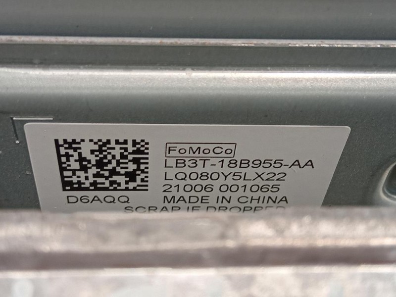 Display DI Navigazione LB3T-18B955-AA Ford Ranger IV 2012