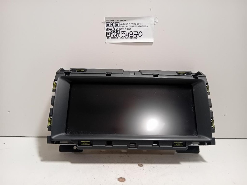 Display DI Navigazione GX63-19C299-AE Jaguar F-pace 2015