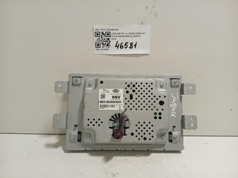 Display DI Navigazione FK72-19C299-AA Jaguar XF I 2008