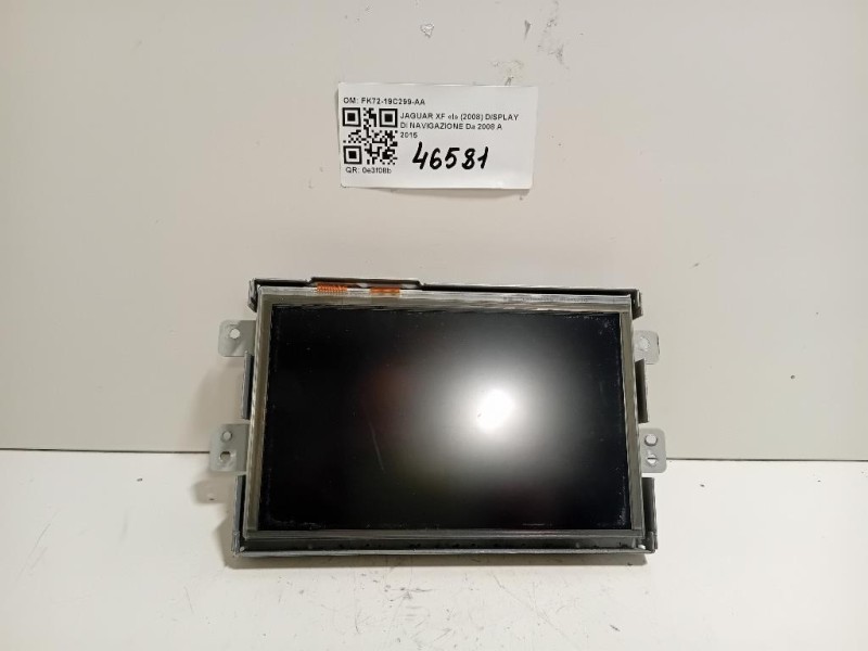 Display DI Navigazione FK72-19C299-AA Jaguar XF I 2008