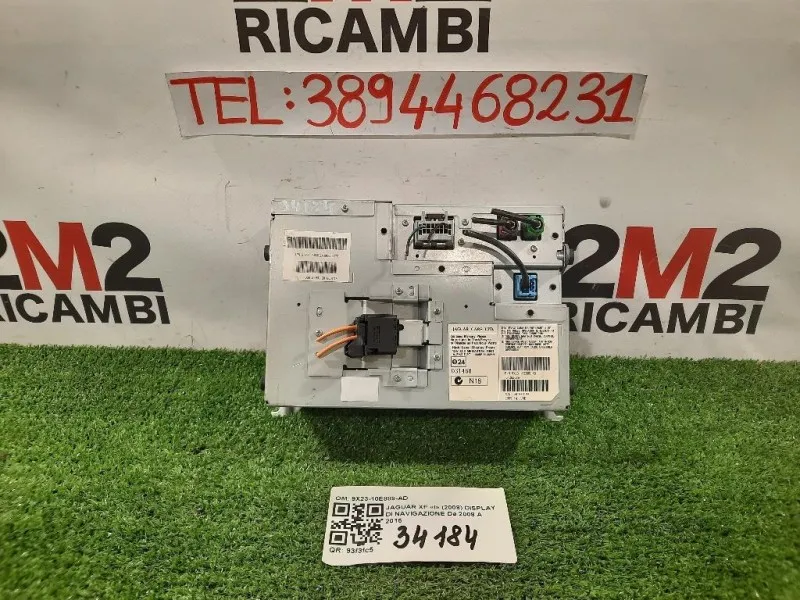 Display DI Navigazione 9X23-10E889-AD Jaguar XF I 2008