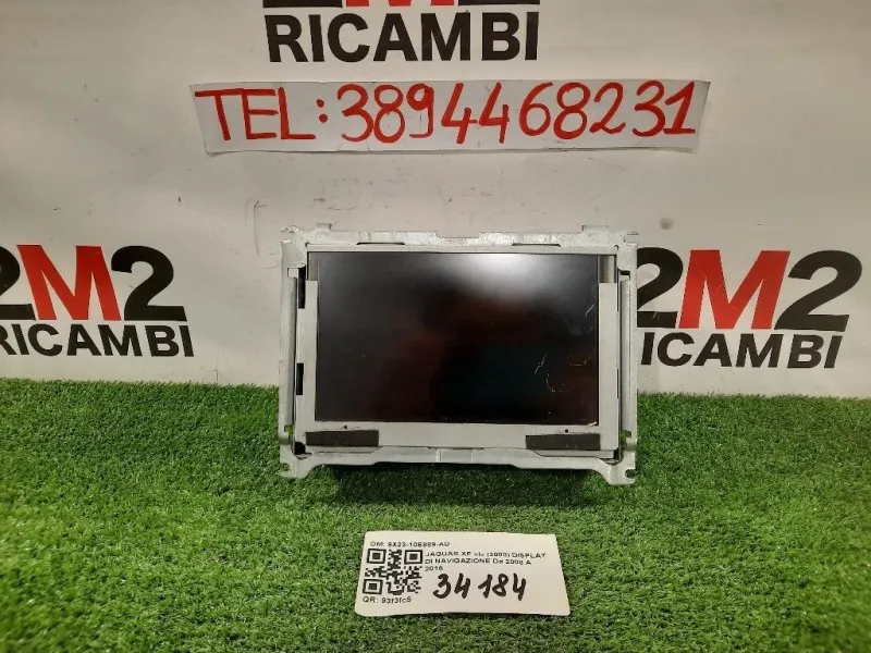 Display DI Navigazione 9X23-10E889-AD Jaguar XF I 2008