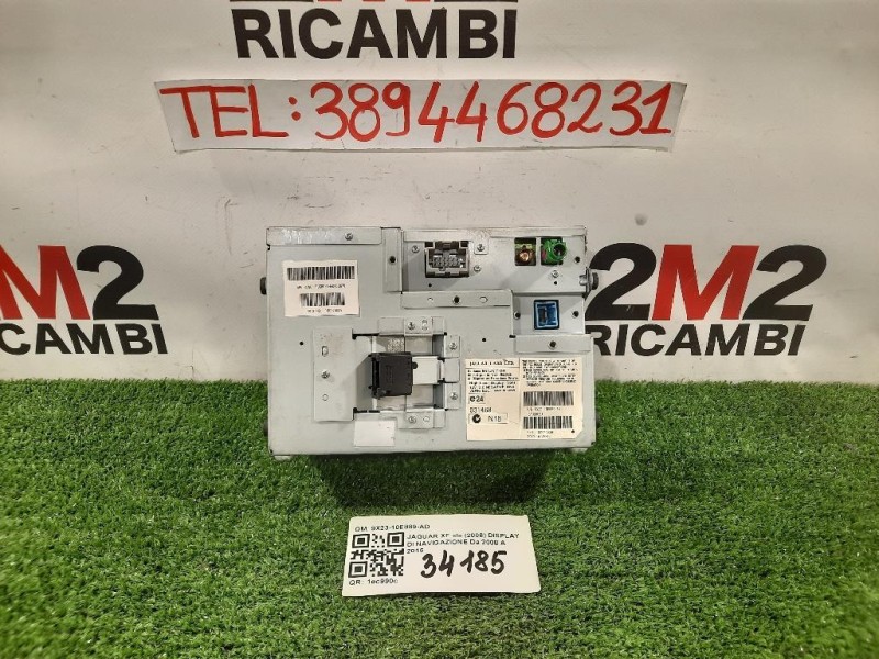 Display DI Navigazione 9X23-10E889-AD Jaguar XF I 2008