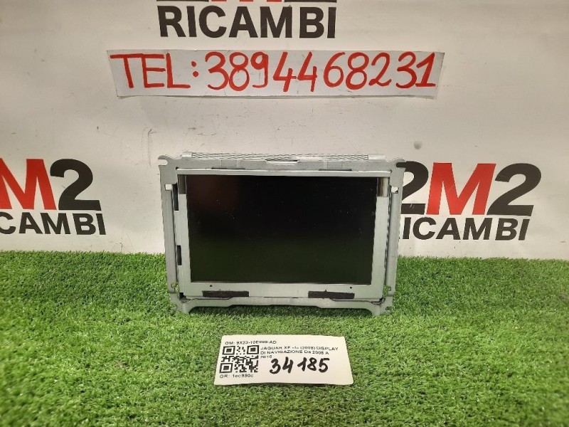 Display DI Navigazione 9X23-10E889-AD Jaguar XF I 2008