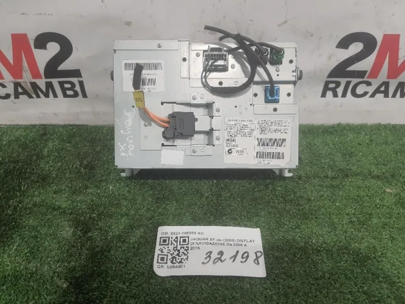 Display DI Navigazione 9X23-10E889-AD Jaguar XF I 2008