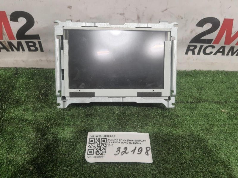Display DI Navigazione 9X23-10E889-AD Jaguar XF I 2008
