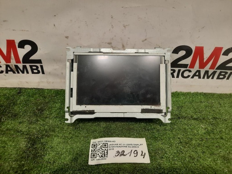 Display DI Navigazione 9X23-10E889-AD Jaguar XF I 2008