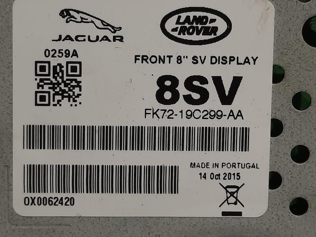 Display DI Navigazione FK72-19C299-AA Jaguar XF I 2008