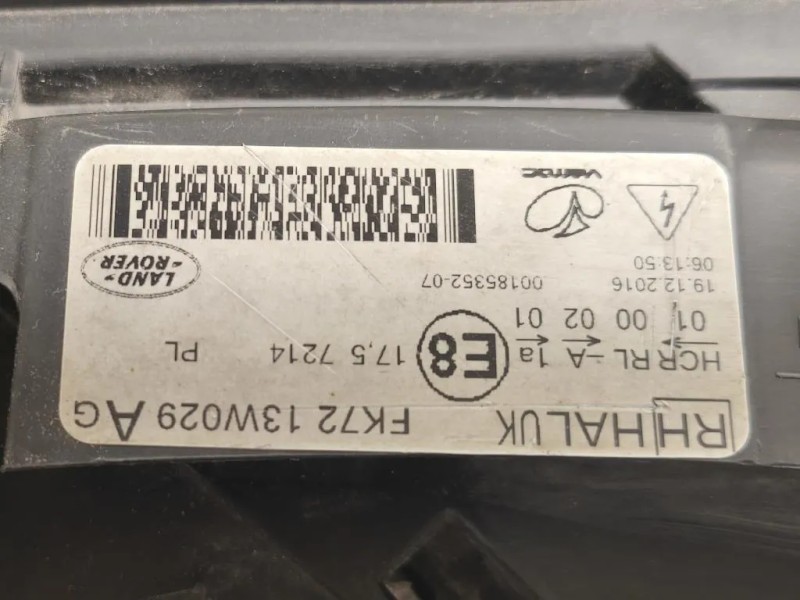 Proiettore ANT DX FK72 13W029 Land Rover Discovery V 2016