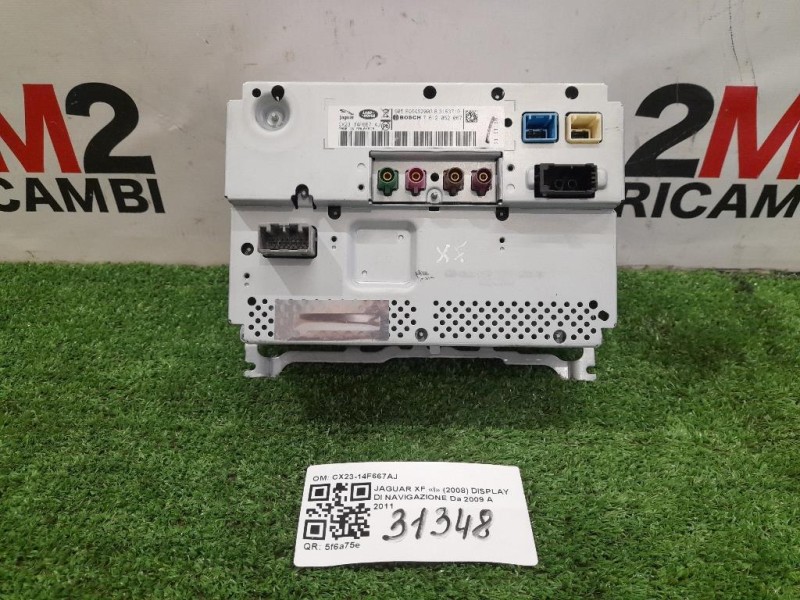 Display DI Navigazione CX23-14F667AJ Jaguar XF I 2008