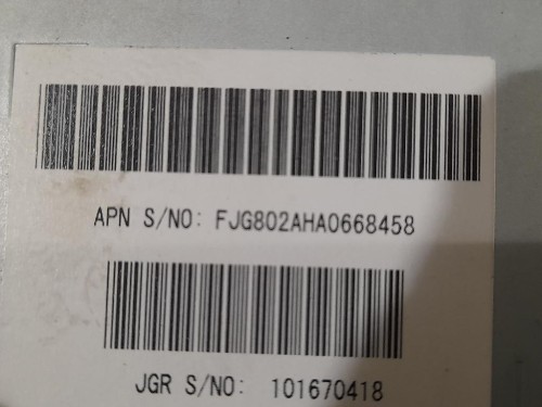 Display DI Navigazione FJG802AHA0668458 Jaguar XF I 2008