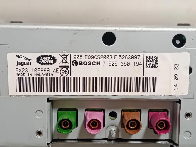 Display DI Navigazione FX23 10E889AE Jaguar XF I 2011