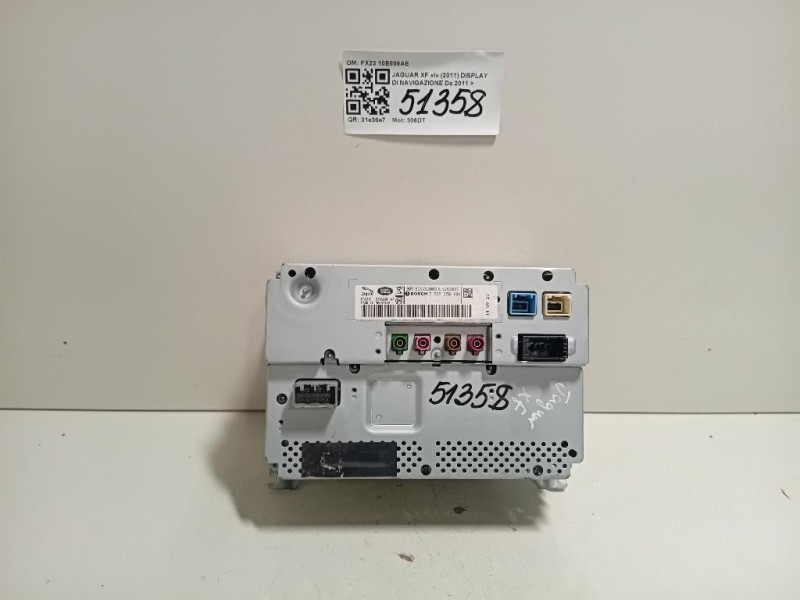 Display DI Navigazione FX23 10E889AE Jaguar XF I 2011