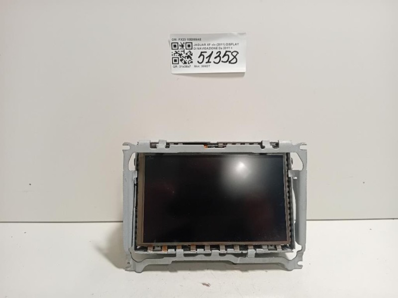 Display DI Navigazione FX23 10E889AE Jaguar XF I 2011