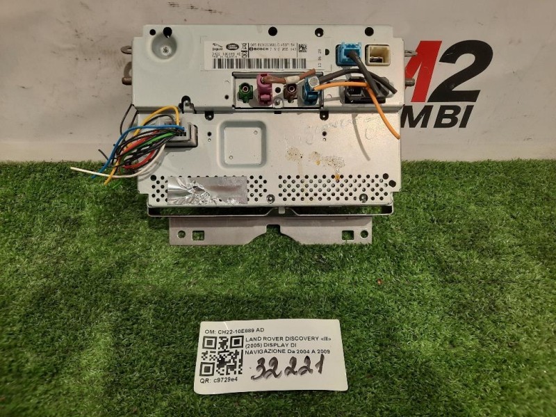 Display DI Navigazione CH22-10E889 AD Land Rover Discovery III 2005
