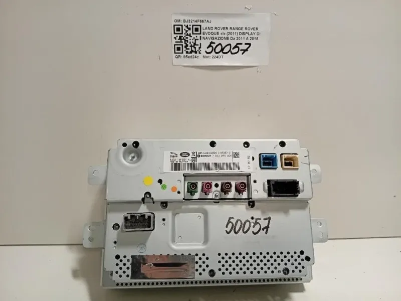 Display DI Navigazione BJ3214F667AJ Land Rover Range Rover Evoque I 2011