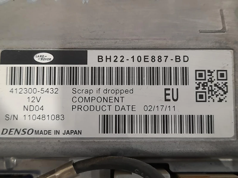 Display DI Navigazione 8H22-10E887-BD Land Rover Range Rover Sport I 2005