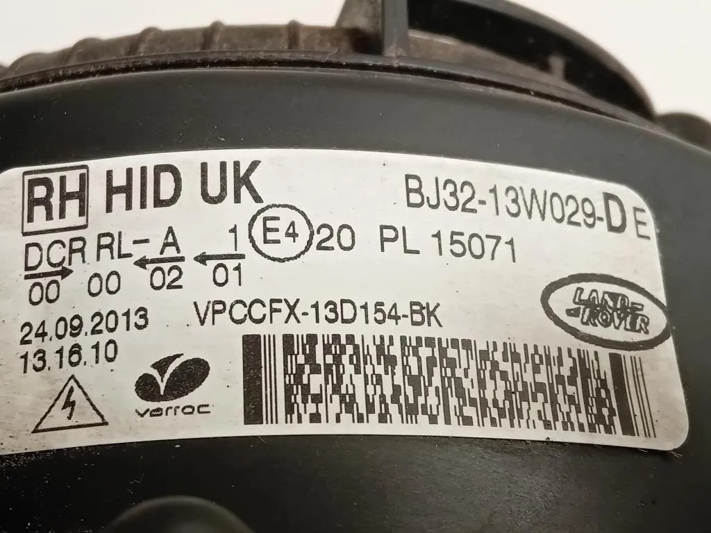 Proiettore ANT DX BJ32-13W029-DE Land Rover Range Rover Evoque I 2011