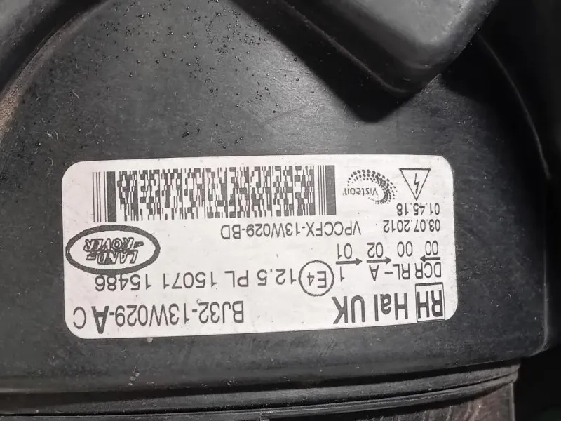 Proiettore ANT DX BJ32-13W029-AC Land Rover Range Rover Evoque I 2011