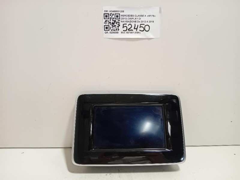 Display DI Navigazione A2469001206 Mercedes Classe A W176 2013
