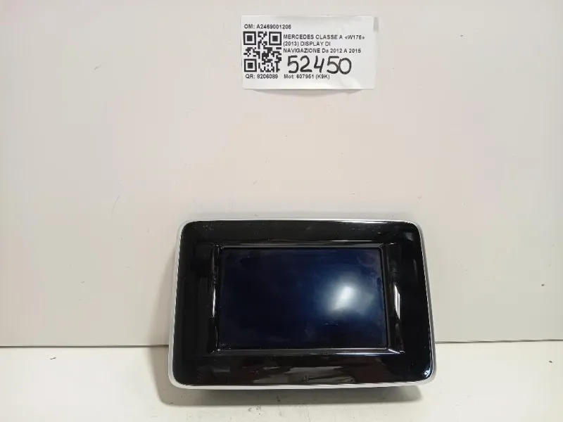Display DI Navigazione A2469001206 Mercedes Classe A W176 2013