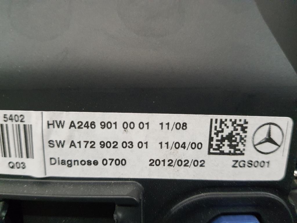 Display DI Navigazione A2469007703 A2469010001 Mercedes Classe B W246 2012