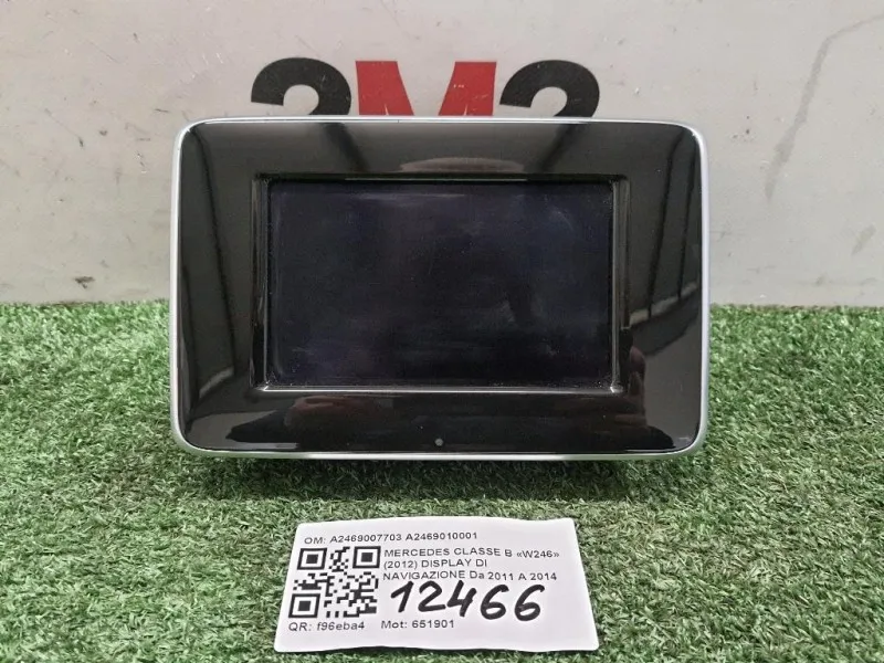 Display DI Navigazione A2469007703 A2469010001 Mercedes Classe B W246 2012