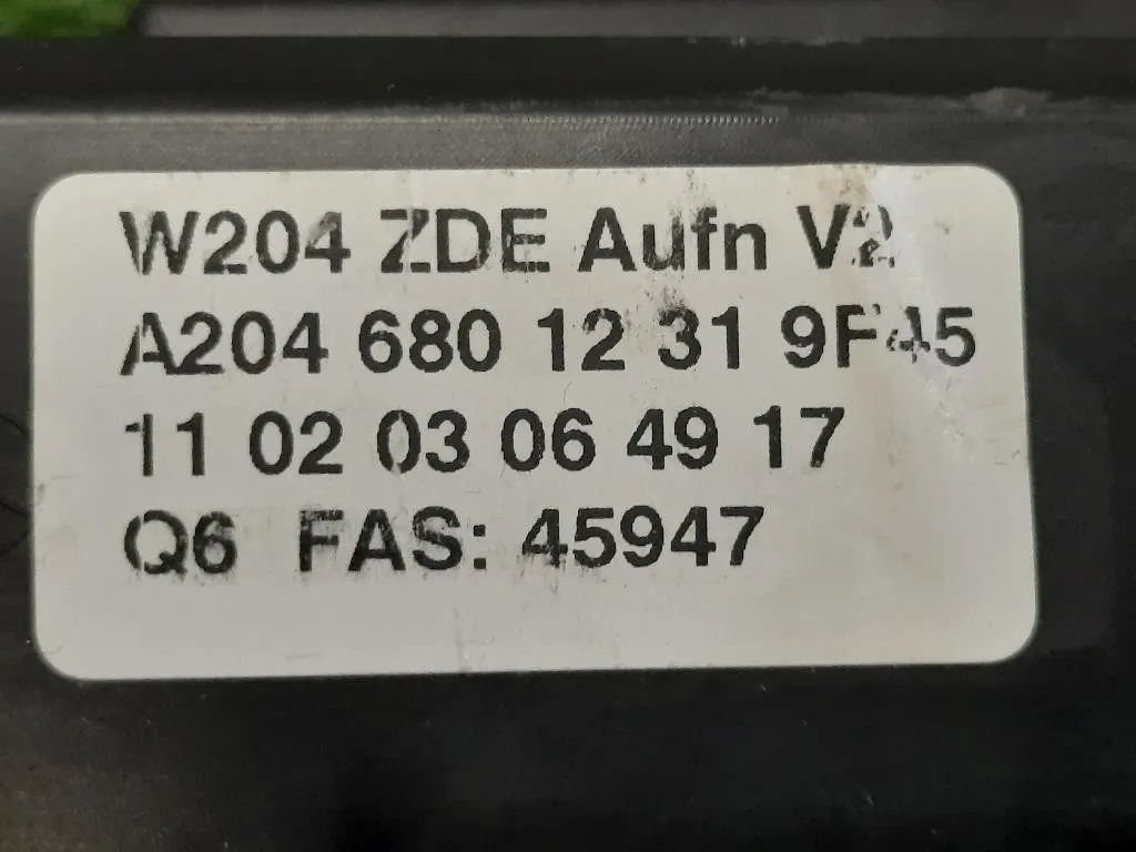 Display DI Navigazione A2046801231 Mercedes Classe C W204 2007