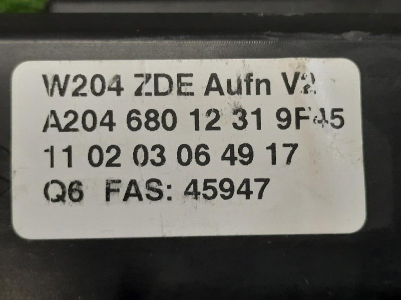 Display DI Navigazione A2046801231 Mercedes Classe C W204 2007