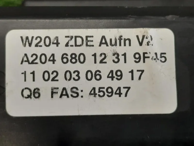 Display DI Navigazione A2046801231 Mercedes Classe C W204 2007