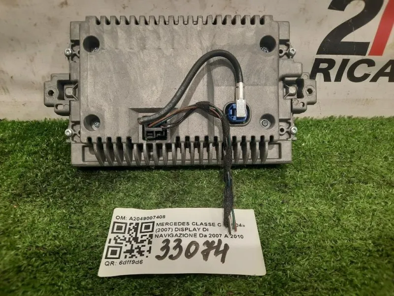 Display DI Navigazione A2049007408 Mercedes Classe C W204 2007