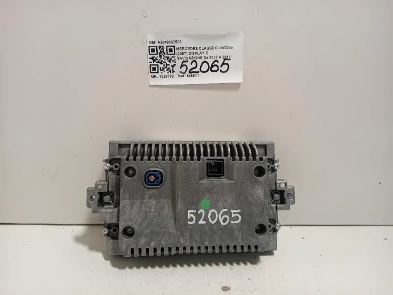 Display DI Navigazione A2049007508 Mercedes Classe C W204 2007