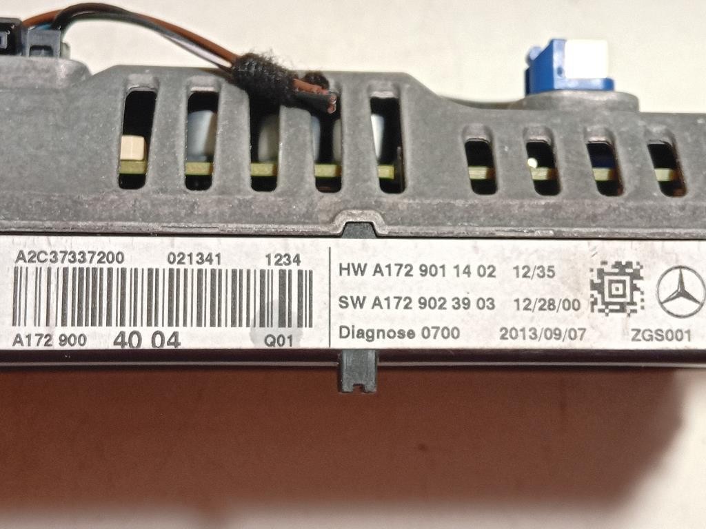 Display DI Navigazione A2C37337200 Mercedes Classe C W204 2011