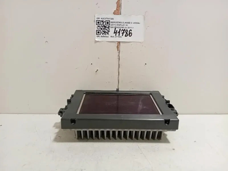 Display DI Navigazione A2C37337200 Mercedes Classe C W204 2011